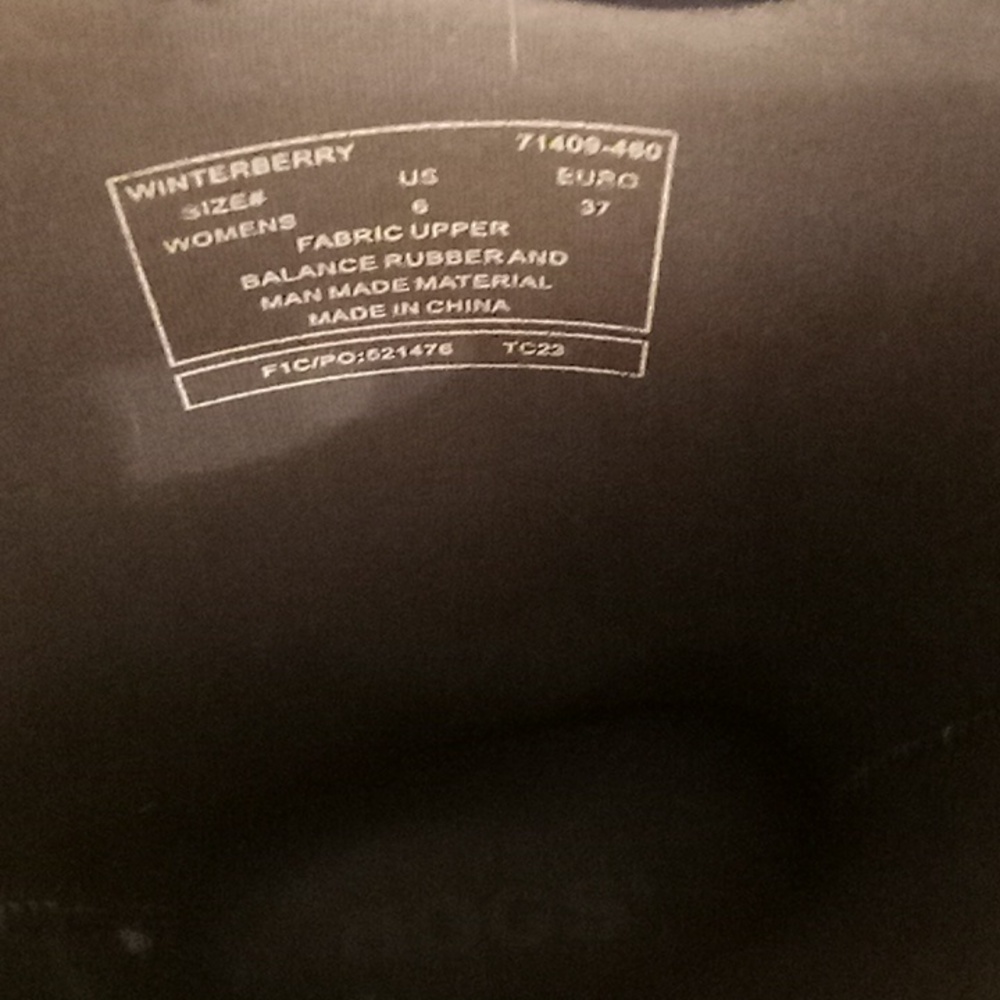 BOGS Rainy Fall Work Size 6 Black-Gray Colors - Picture 7 of 8